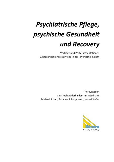 Psychiatrische Pflege, psychische Gesundheit und Recovery ...