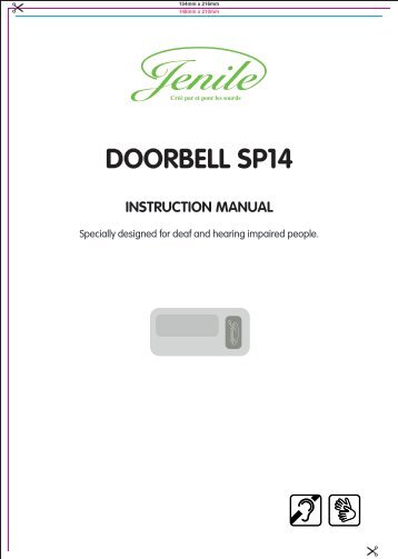 Sonnette de porte SP14 English