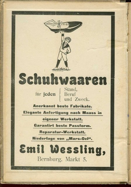 Adressbuch Bernburg 1902