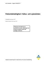 Patientdelaktighet i hälso- och sjukvården