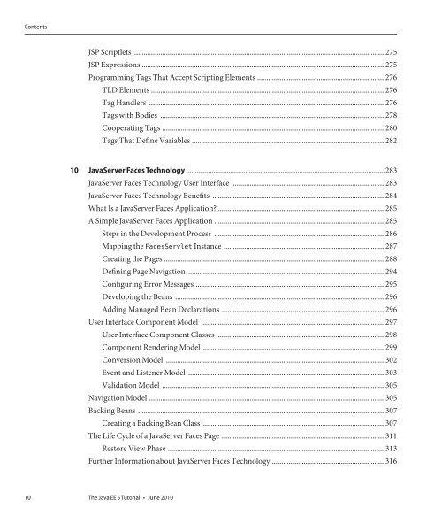 The Java EE 5 Tutorial (PDF) - Oracle Software Downloads