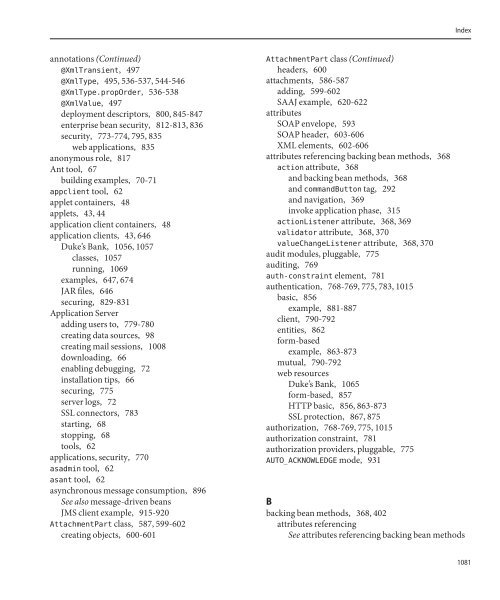 The Java EE 5 Tutorial (PDF) - Oracle Software Downloads