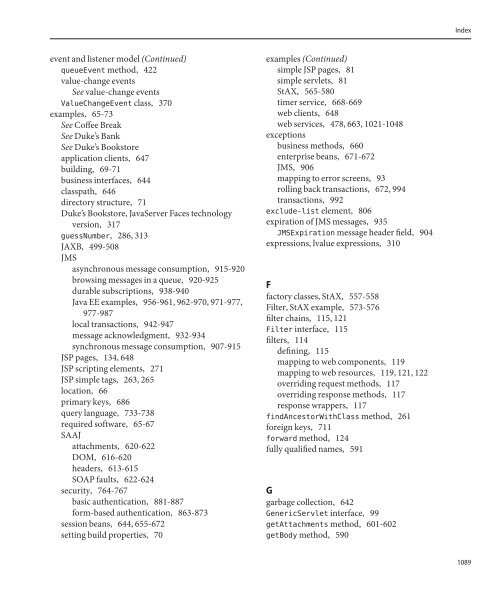 The Java EE 5 Tutorial (PDF) - Oracle Software Downloads