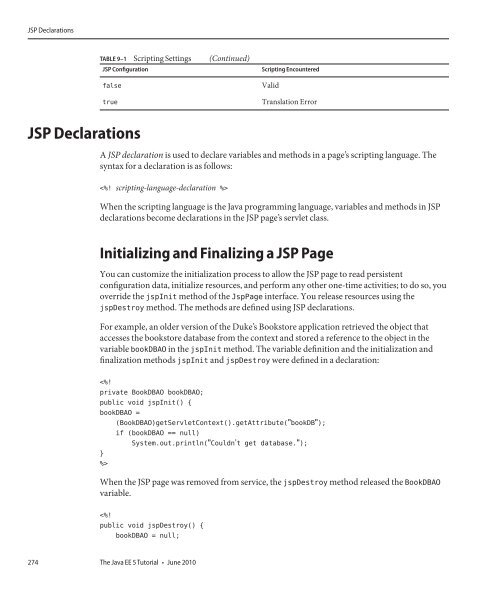 The Java EE 5 Tutorial (PDF) - Oracle Software Downloads