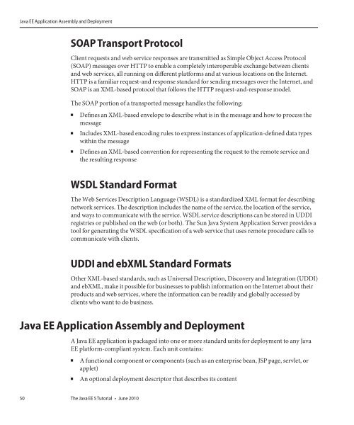 The Java EE 5 Tutorial (PDF) - Oracle Software Downloads