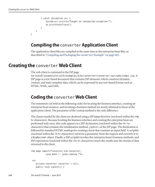 The Java EE 5 Tutorial (PDF) - Oracle Software Downloads