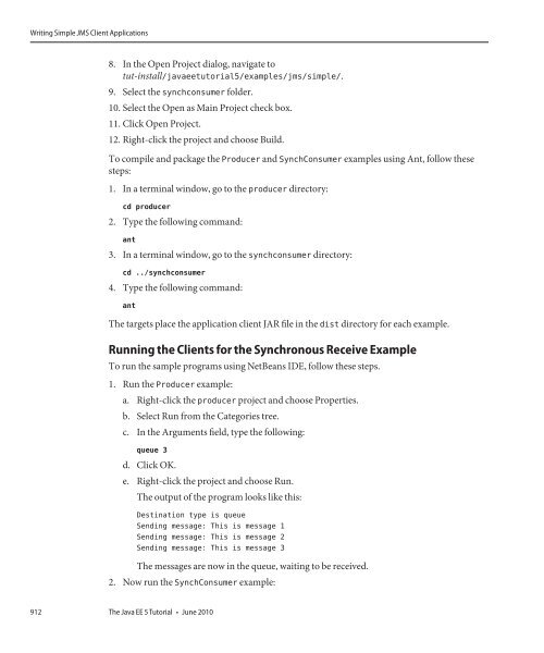 The Java EE 5 Tutorial (PDF) - Oracle Software Downloads