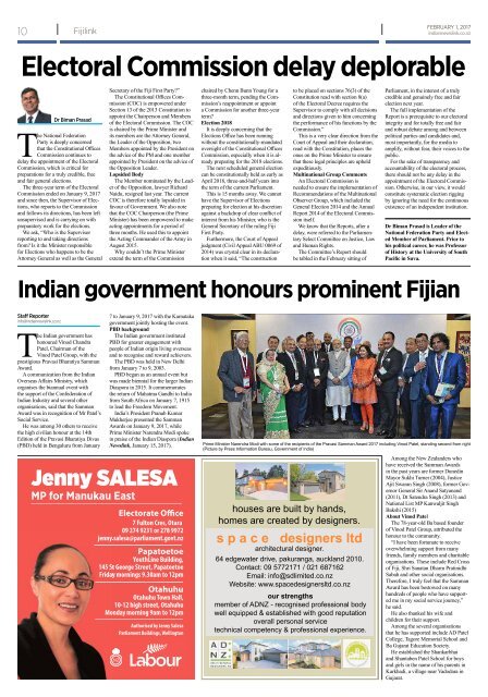 Indian Newslink 1st February 2017 Digital Edition