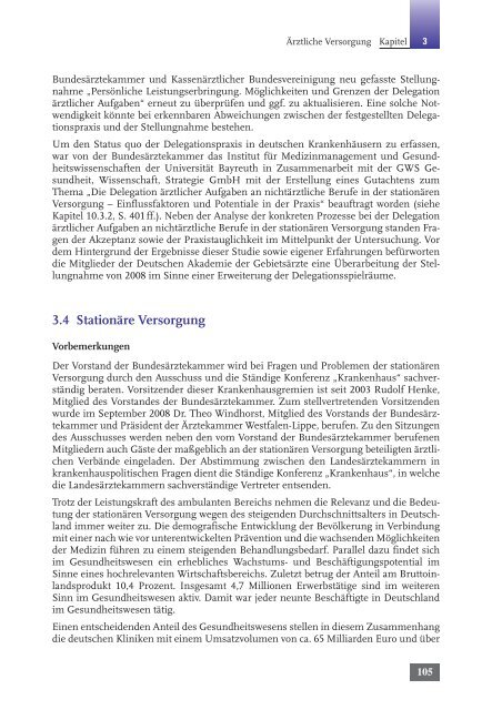 Tätigkeitsbericht 2010 der Bundesärztekammer (komplett)