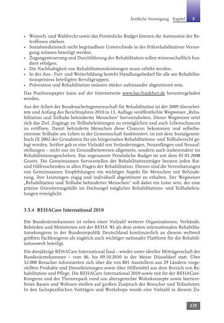 Tätigkeitsbericht 2010 der Bundesärztekammer (komplett)