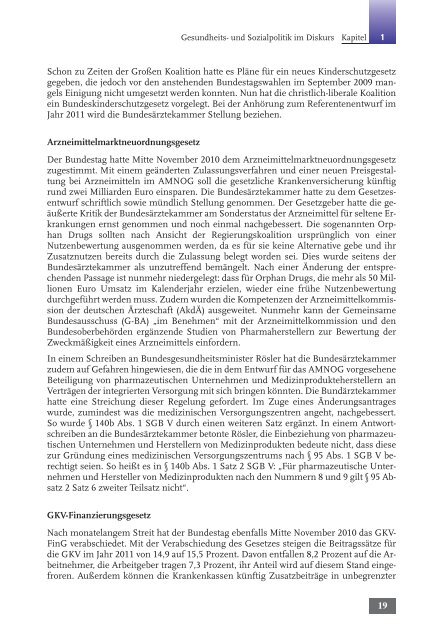 Tätigkeitsbericht 2010 der Bundesärztekammer (komplett)