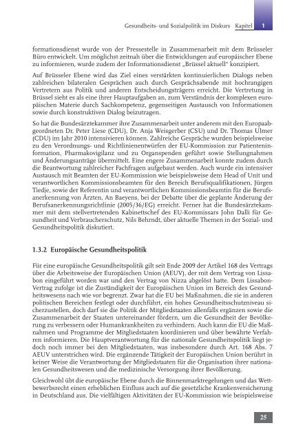 Tätigkeitsbericht 2010 der Bundesärztekammer (komplett)