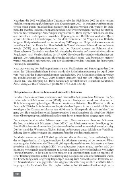 Tätigkeitsbericht 2010 der Bundesärztekammer (komplett)