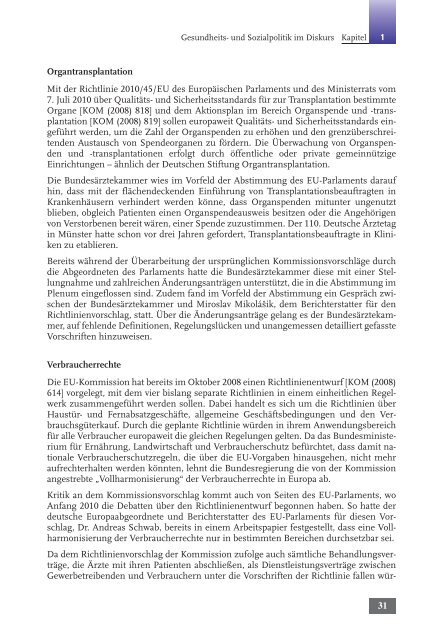 Tätigkeitsbericht 2010 der Bundesärztekammer (komplett)