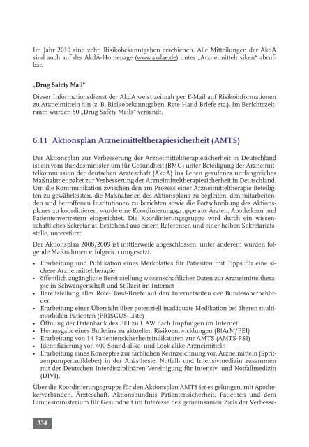 Tätigkeitsbericht 2010 der Bundesärztekammer (komplett)