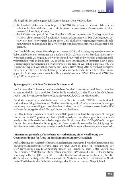 Tätigkeitsbericht 2010 der Bundesärztekammer (komplett)