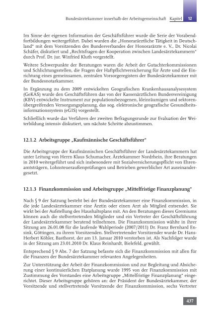 Tätigkeitsbericht 2010 der Bundesärztekammer (komplett)