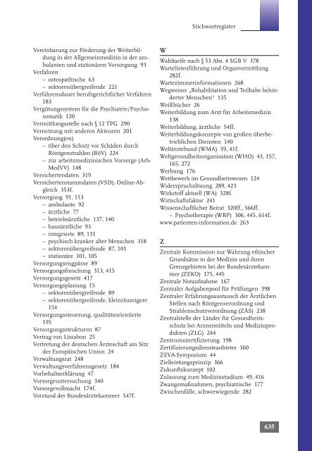 Tätigkeitsbericht 2010 der Bundesärztekammer (komplett)