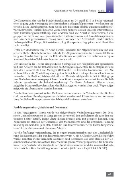 Tätigkeitsbericht 2010 der Bundesärztekammer (komplett)