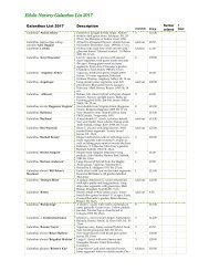 Edulis Nursery Galanthus List 2017