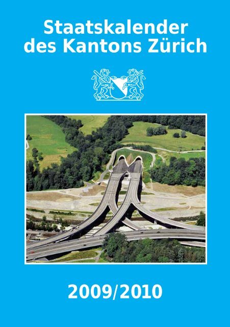 Staatskalender des Kantons Zürich 2009/2010 - Ombudsmann des ...