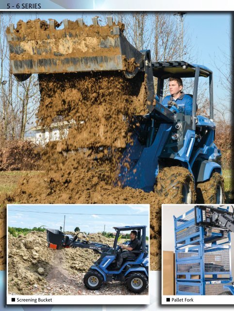 - 5 & 6 SERIES - COMPACT ARTICULATED LOADERS