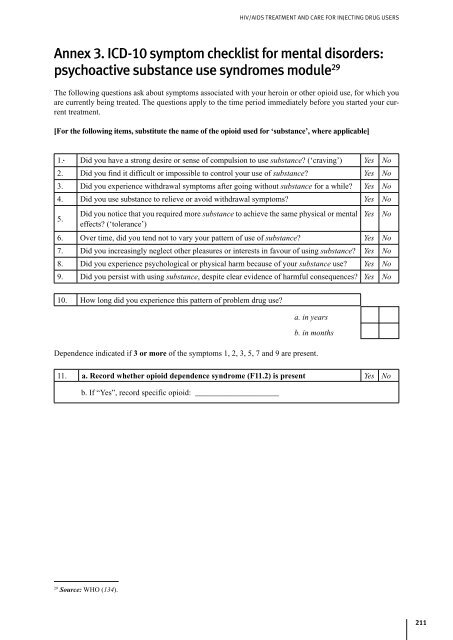 HIV/AIDS Treatment and Care : Clinical protocols for the European ...