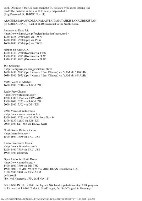 BC-DX TopNews WWDXC #945 BC-DX 945