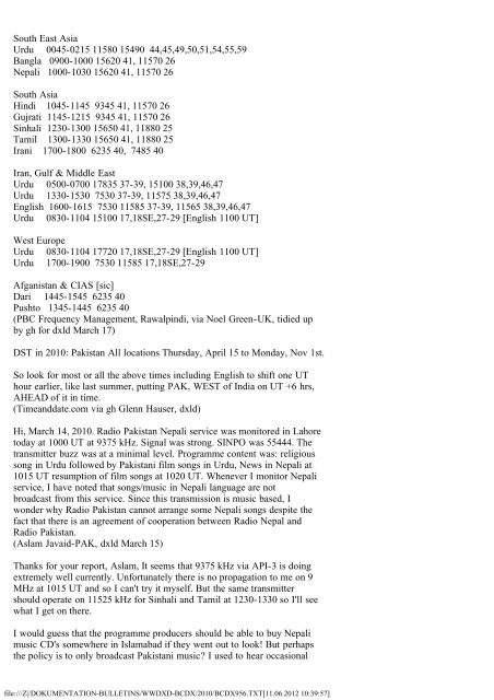 BC-DX TopNews WWDXC #945 BC-DX 945