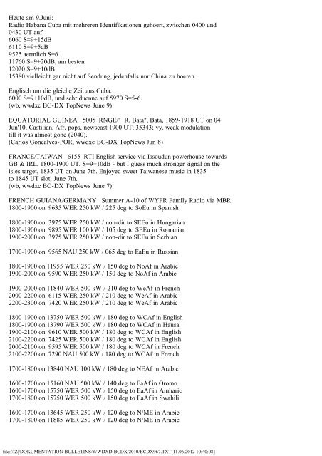 BC-DX TopNews WWDXC #945 BC-DX 945