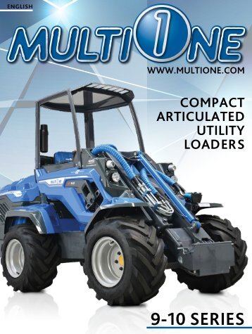 - 9 & 10 SERIES - COMPACT ARTICULATED UTILITY LOADERS