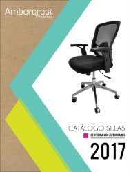 Ambercrest Catalogo de Sillas 2017