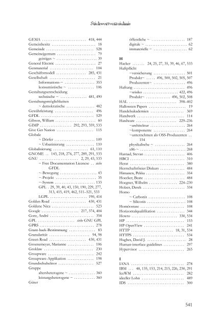 Open Source Jahrbuch 2007