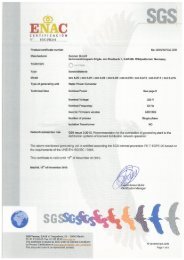 sonnen Eco 8.2 G59/3 Certificate