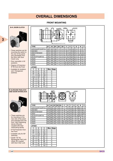 AIR CIRCUIT BREAKERS - Electrical and Electronics Division