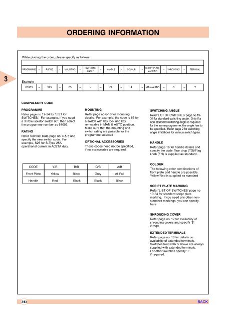 AIR CIRCUIT BREAKERS - Electrical and Electronics Division