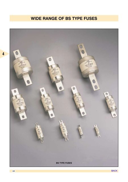 AIR CIRCUIT BREAKERS - Electrical and Electronics Division