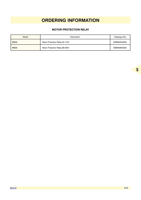 AIR CIRCUIT BREAKERS - Electrical and Electronics Division