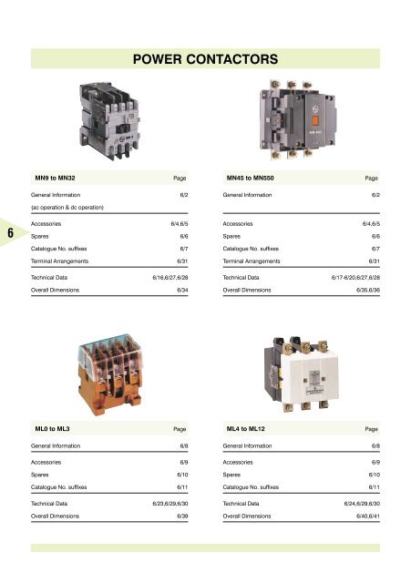 AIR CIRCUIT BREAKERS - Electrical and Electronics Division