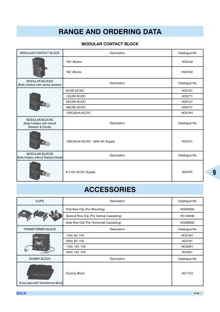 AIR CIRCUIT BREAKERS - Electrical and Electronics Division