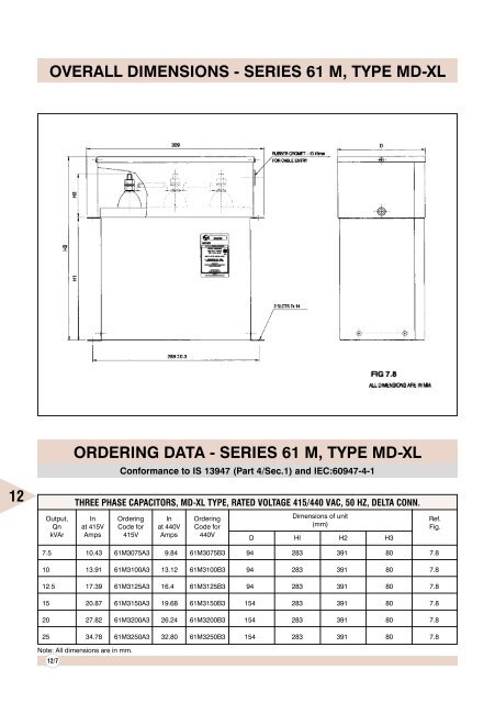 AIR CIRCUIT BREAKERS - Electrical and Electronics Division