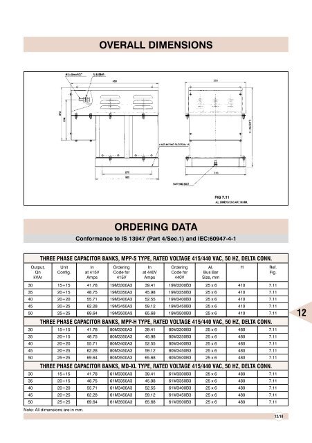 AIR CIRCUIT BREAKERS - Electrical and Electronics Division