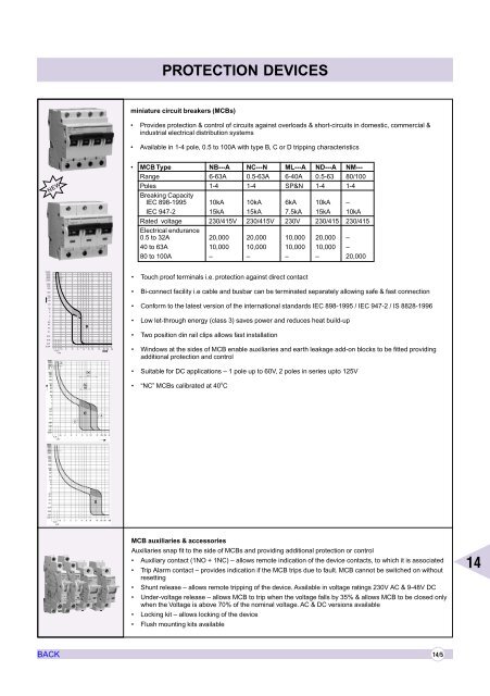 AIR CIRCUIT BREAKERS - Electrical and Electronics Division