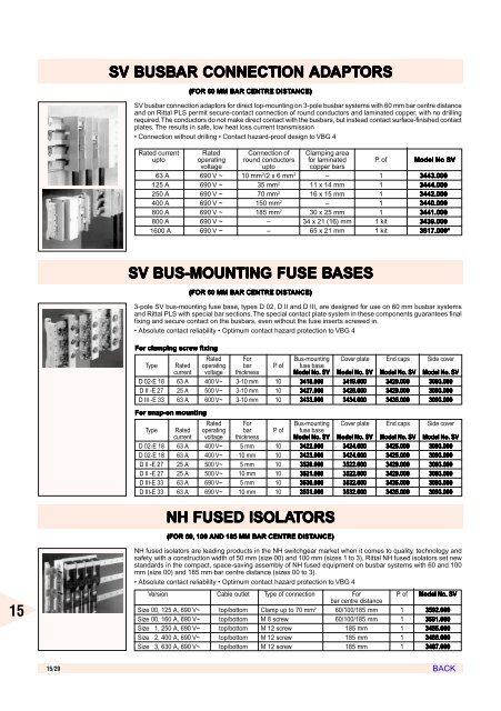 AIR CIRCUIT BREAKERS - Electrical and Electronics Division