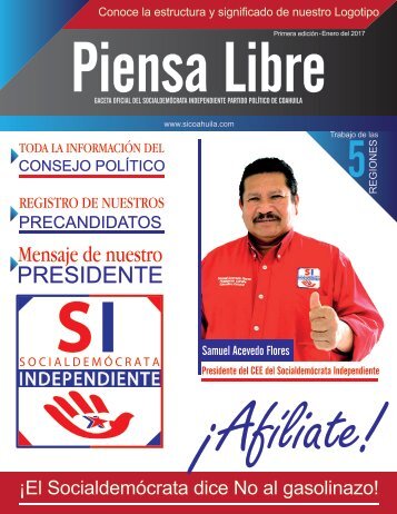 EDICIÓN 1: PIENSA LIBRE