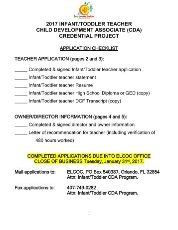 infant teacher resumes