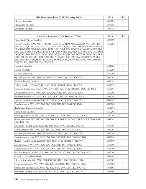 Chapter 8. Replacing FRUs - CNET Content Solutions