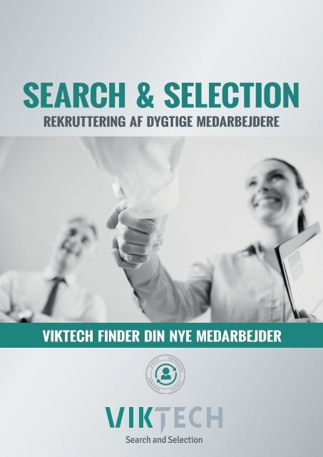 Rekrutterings brochure fra Viktech Search and Selection