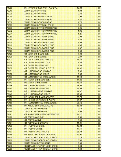 fee schedule 2009 new - DE Medical Assistance Program