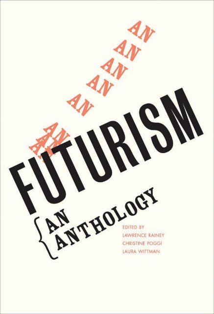 Futurism An Anthology pic